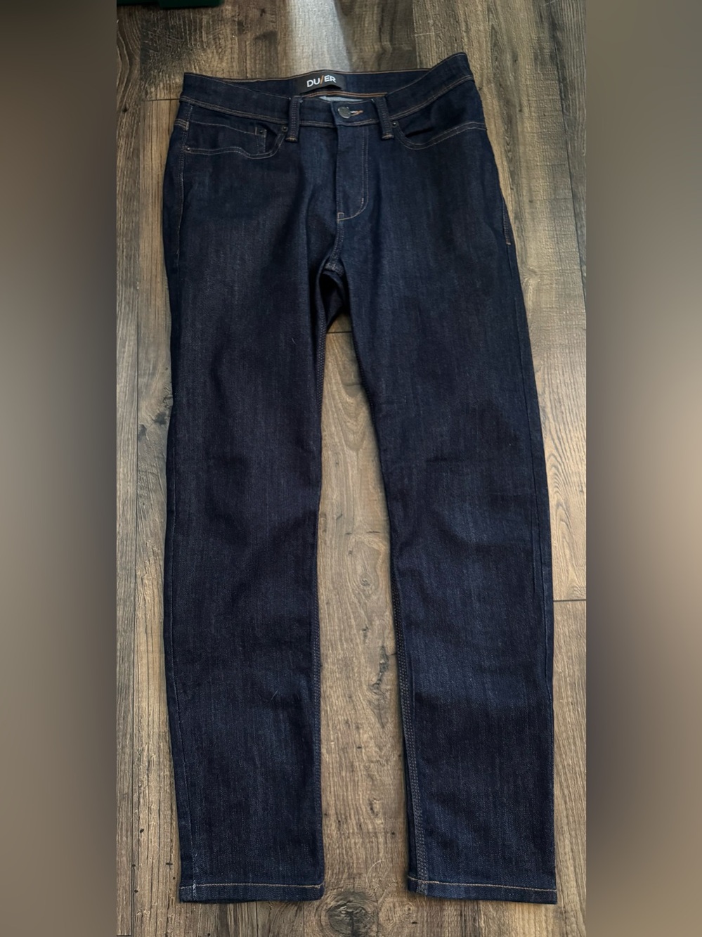 DU/ER L2X Slim Fit Performance Denim Jeans Men's 30x30 Dark Wash